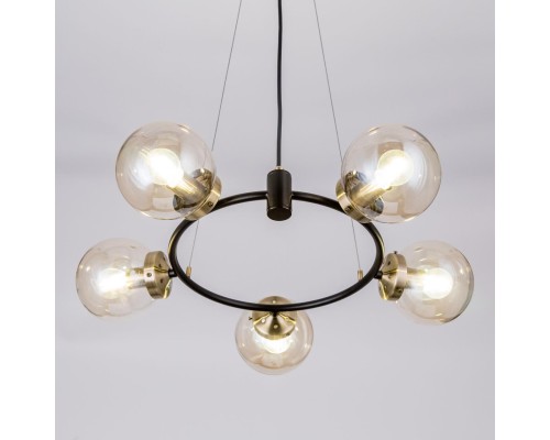 CL105155 Планета Черн+Дымч. Св-к Люстра