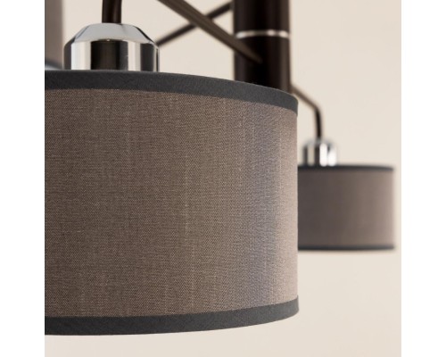 CL428281 Форма Кофе+Серый Св-к Люстра