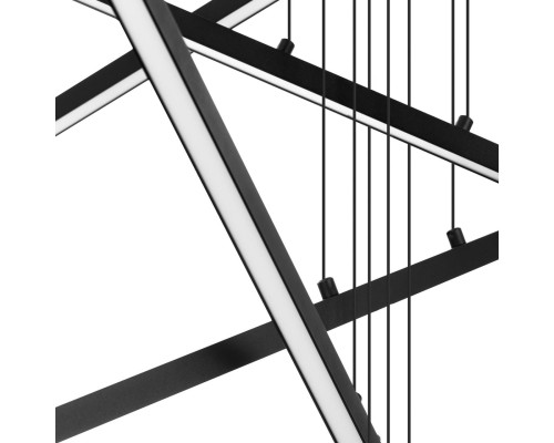 CL203261 Стиг Черный Люстра Подвесная