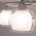 Потолочная люстра Citilux CL157161 Буги Белая+Хром