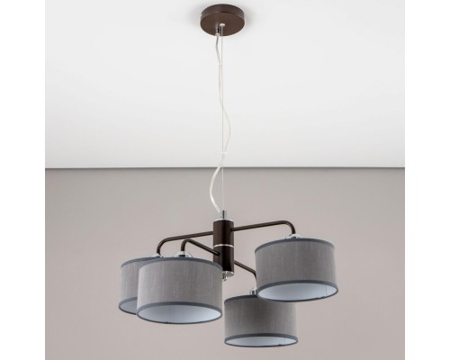 CL428241 Форма Кофе+Серый Св-к Люстра