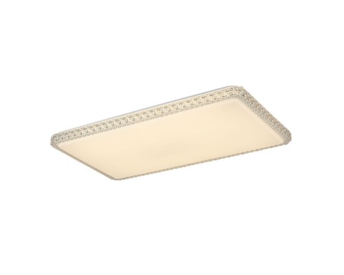 Потолочный светодиодный светильник с диммером Citilux CL715P600 Кристалино Слим 60 Вт 3000K Прозрачный