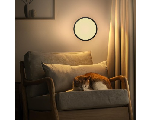 CL738241V Бейсик Черный Св-к Накл. LED 24W*Мульти