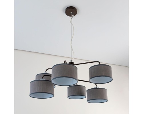 CL428261 Форма Кофе+Серый Св-к Люстра