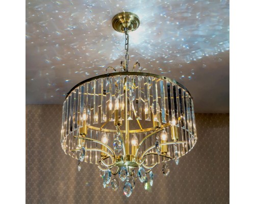 CL335183 Инга Бронза Св-к Люстра