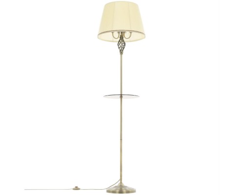 CL402933T Вена Бронза+Кремовый Торшер со столиком