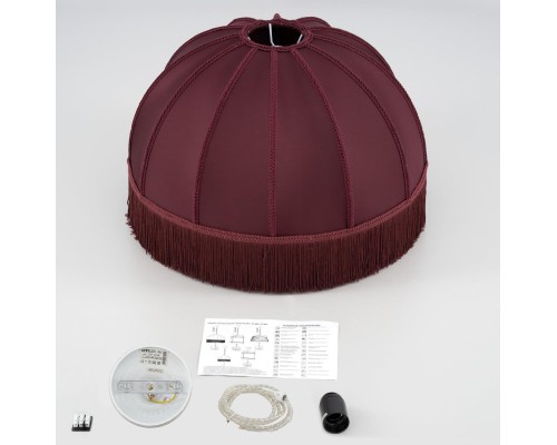 CL407023 Базель Патина+Красный Подвес