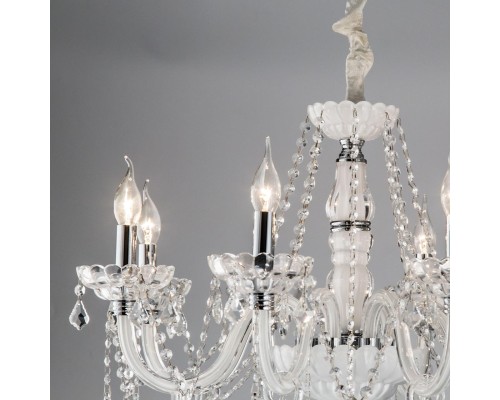 Подвесная люстра с хрусталем Citilux CL353181 Финка