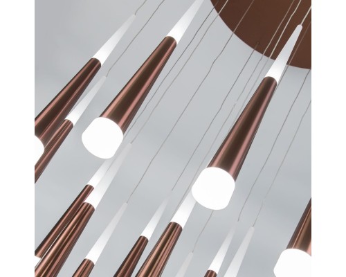 Подвесной светодиодный светильник Citilux CL227163 Вегас 112 Вт 3000K Кофейный