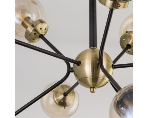 CL105295 Планета Черн+Дымч. Св-к Люстра