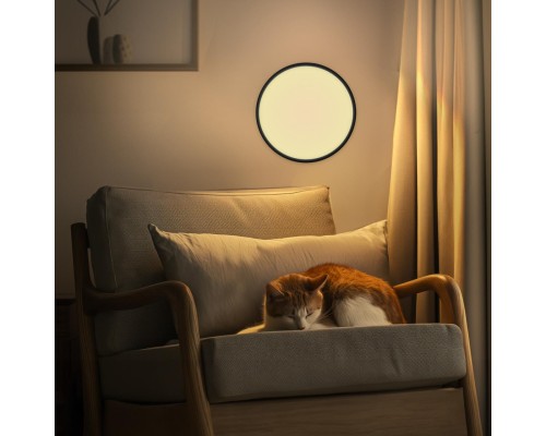 CL738321V Бейсик Черный Св-к Накл. LED 32W*Мульти