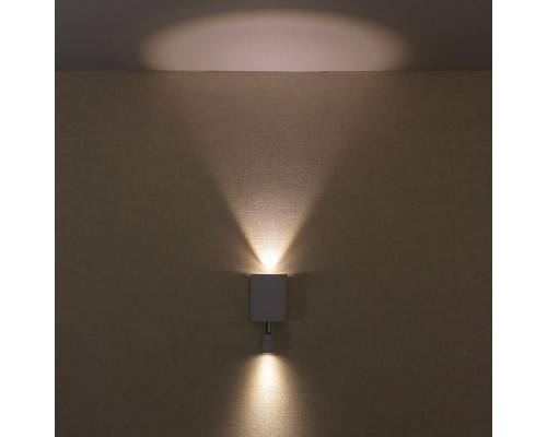 Настенный светодиодный светильник с лампой для чтения Citilux CL704410 Декарт 6Вт 3000К