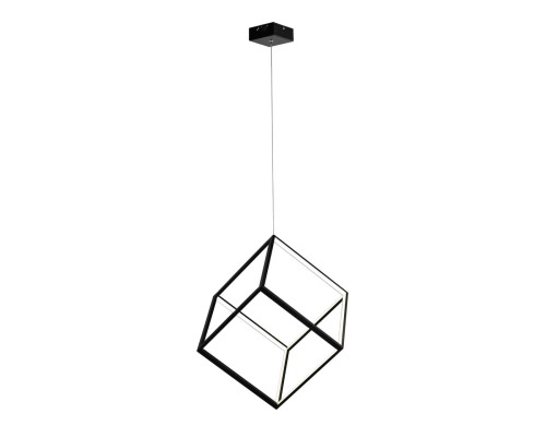 Подвесной светодиодный светильник Citilux CL719301 Куб 40 Вт 4000K Черный