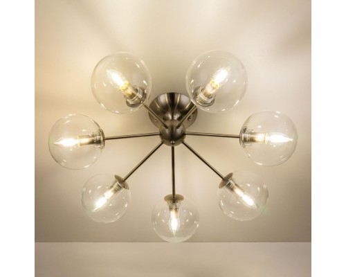 CL102171 Томми Хром Мат. Св-к Люстра