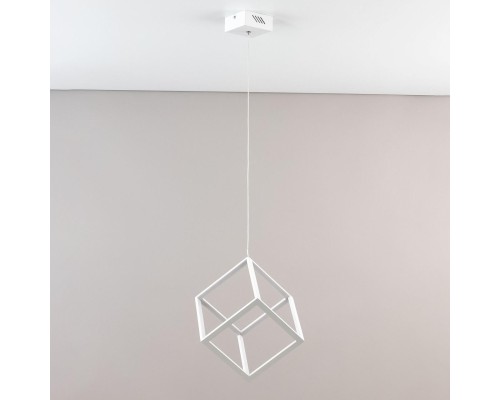 Подвесной светодиодный светильник Citilux CL719200 Куб 30 Вт 4000K Белый