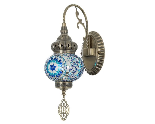 CL419316 Каир Мозаика Синяя Бра