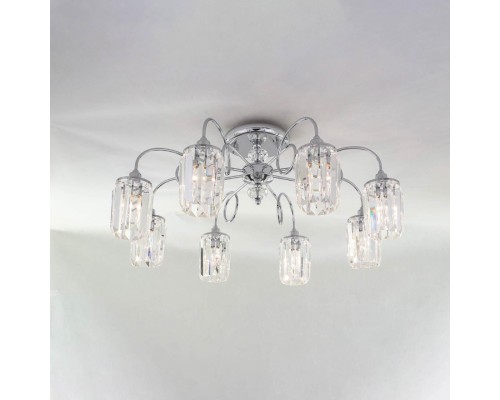 Хрустальная люстра потолочная Citilux CL330181 Синди