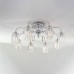 Хрустальная люстра потолочная Citilux CL330181 Синди
