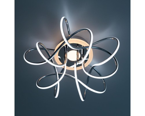 CL229A151E Джемини Хром Смарт RGB Св-к Люстра