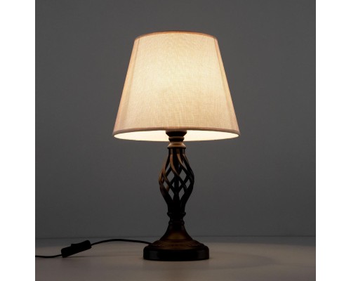 CL402855 Вена Кофейный+Рогожка Св-к Настольный