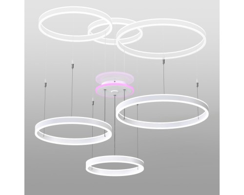 CL719A700 Дуэт Смарт Белый Св-к Люстра