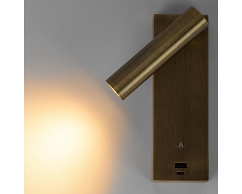 CL704433 Декарт Бронза Стар. Св-к Настенный с USB