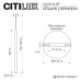 CL51511V_BF TUBU Черный Подвес (+BF9025BK)