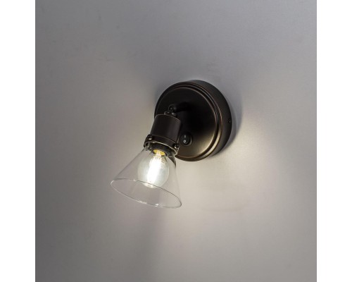 Спот лофт с выключателем Citilux CL564511 Бисмарк Венге