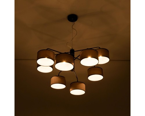 CL428281 Форма Кофе+Серый Св-к Люстра