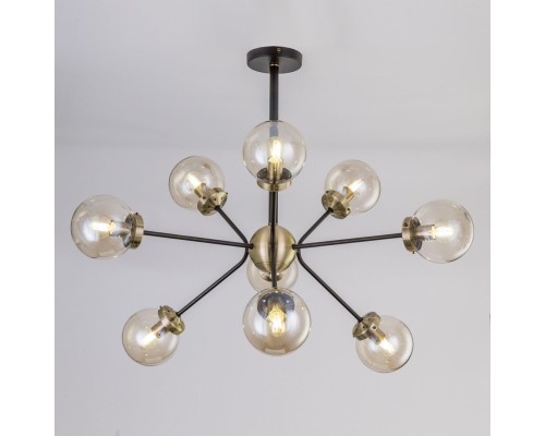 CL105295 Планета Черн+Дымч. Св-к Люстра