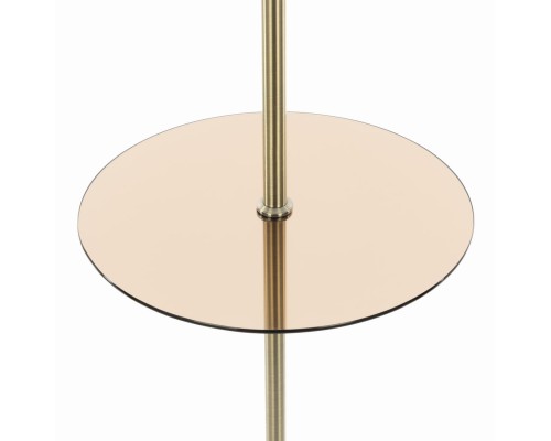CL402930T Вена Бронза+Белый Торшер со столиком