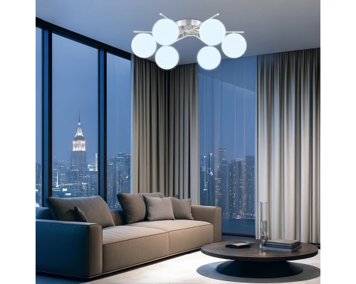 CL228A161 Адам Смарт Хром Св-к Люстра