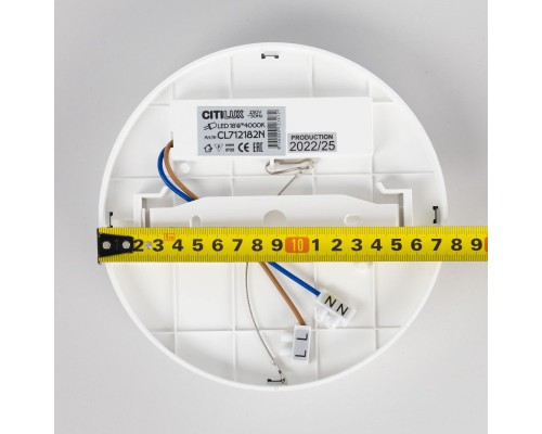 CL712182N Тао Черный Св-к Накл. LED 18W*4000K