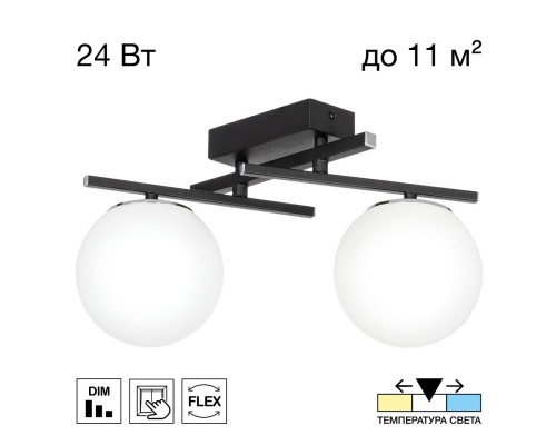 CL223122 DORSY Черный Люстра
