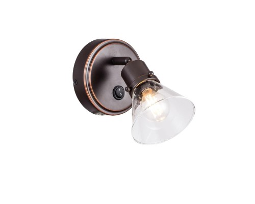 Спот лофт с выключателем Citilux CL564511 Бисмарк Венге