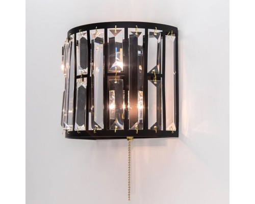 Хрустальное бра Citilux CL331321 Гермес Венге (коричневый)