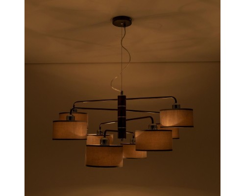 CL428281 Форма Кофе+Серый Св-к Люстра