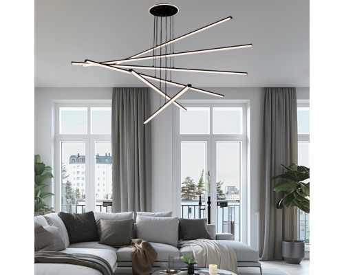 CL203761 Trent Черный Люстра