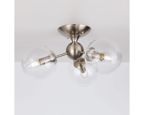 CL102131 Томми Хром Мат. Св-к Люстра