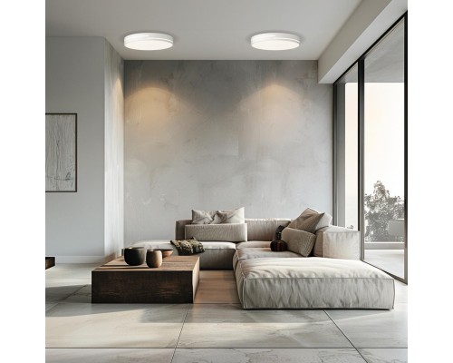 CL72470GL0 Купер Лайн Белый Св-к Потол. с RGB