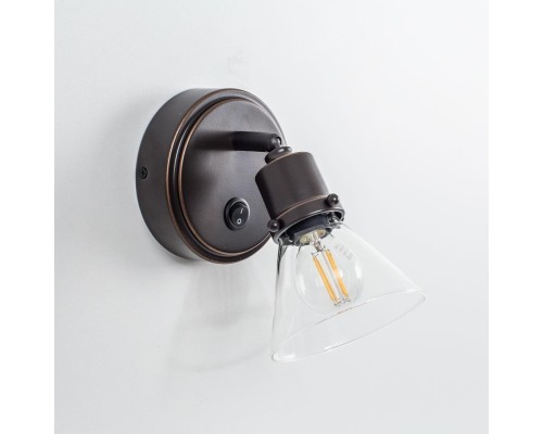 Спот лофт с выключателем Citilux CL564511 Бисмарк Венге