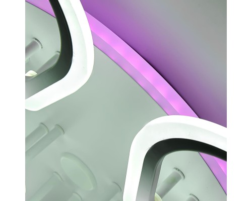 CL236A190E Ромби Белый Смарт RGB Люстра