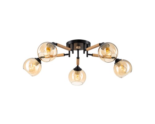 CL133151 TIKA Черная Люстра