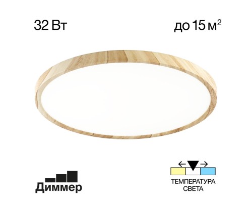 CL738322V Бейсик Клен Св-к Накл. LED 32W*Мульти