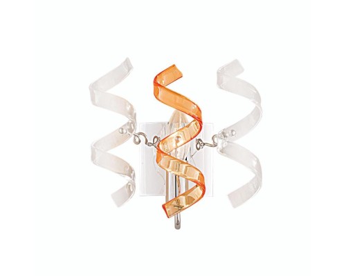 Бра Citilux CL222322 Рандом Хром+Прозрачный+Янтарный