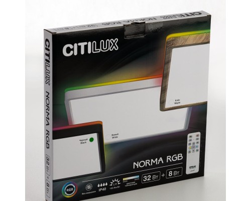 CL749K301 NORMA Черный с пультом и RGB