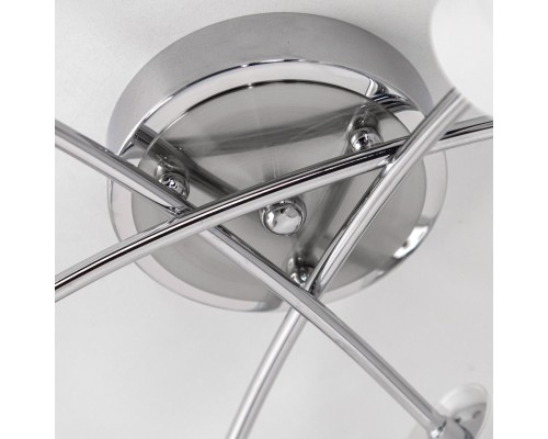 CL122161 Новелла Хром+Хром Мат. Св-к Люстра