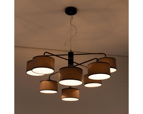 CL428281 Форма Кофе+Серый Св-к Люстра