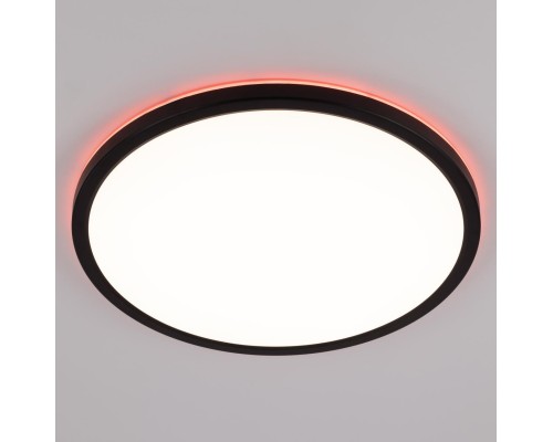 CL738321EL Бейсик Лайн Черный Св-к с пультом LED+RGB 40W