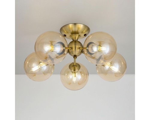 CL102153 Томми Бронза Св-к Люстра